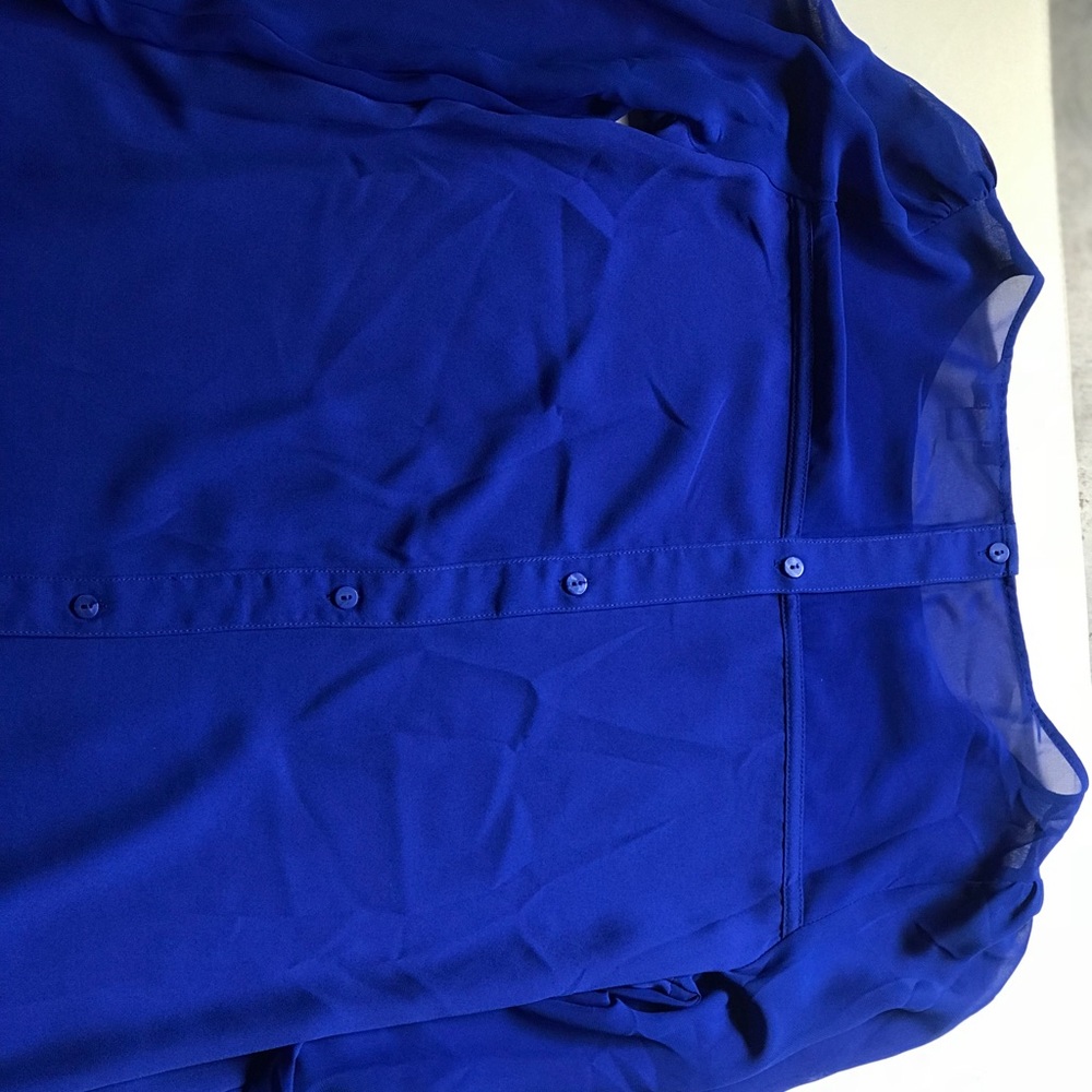 Royal blouse